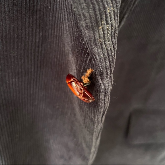 Tommy Hilfiger Men's Corduroy Sport Coat Blazer Navy Size 42 - Picture 7 of 11